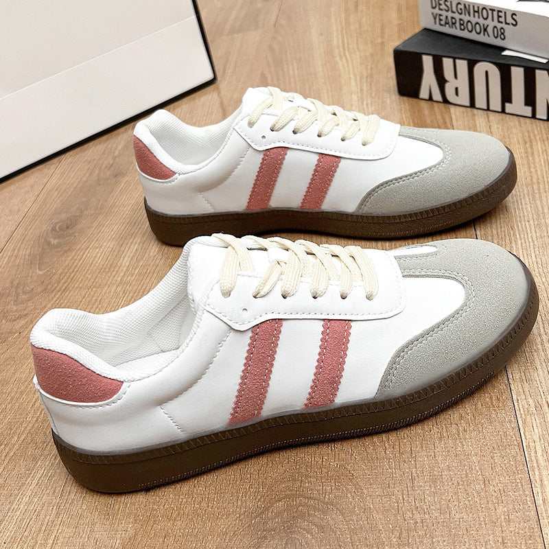 Damen Sportliche Freizeit-Sneakers mit atmungsaktivem Obermaterial und gepolsterter Sohle EB