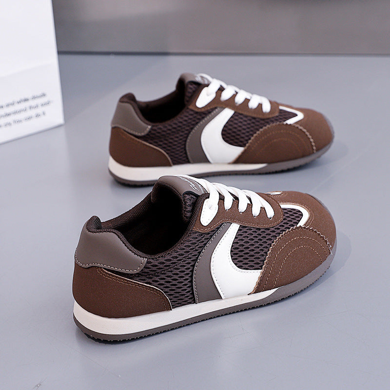 Damen Atmungsaktive Freizeitsneaker mit flexibler Gummisohle EB