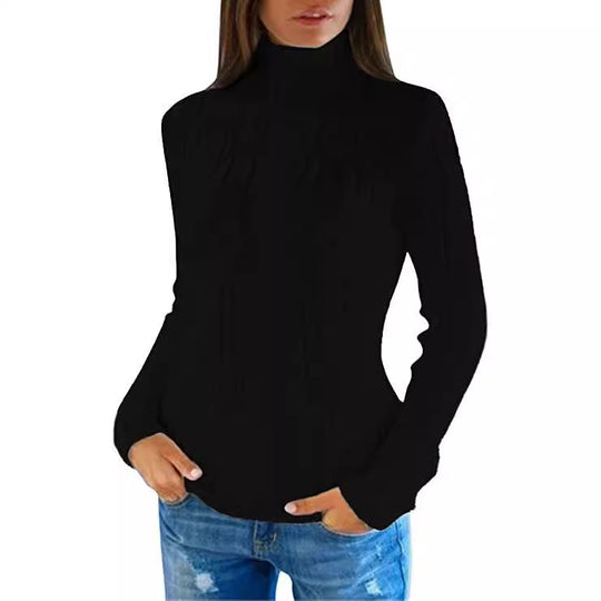 Damen Strickpullover im stylishen Kabelmuster EB