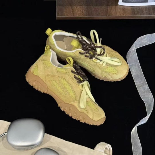 Damen Atmungsaktive Laufschuhe mit flexiblem Sohlenprofil und modischem Design EB