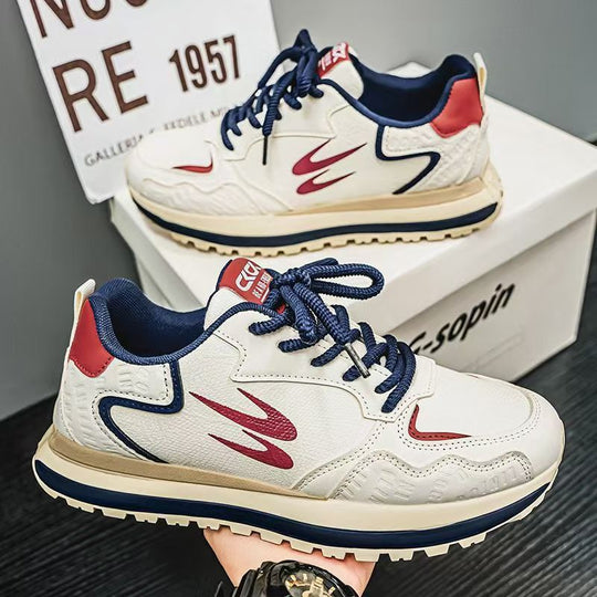 Damen Sportliche Sneakers mit hochwertigem Obermaterial und rutschfester Sohle EB