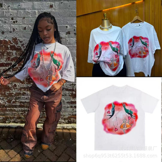 EB | Sommer bedrucktes T-Shirt