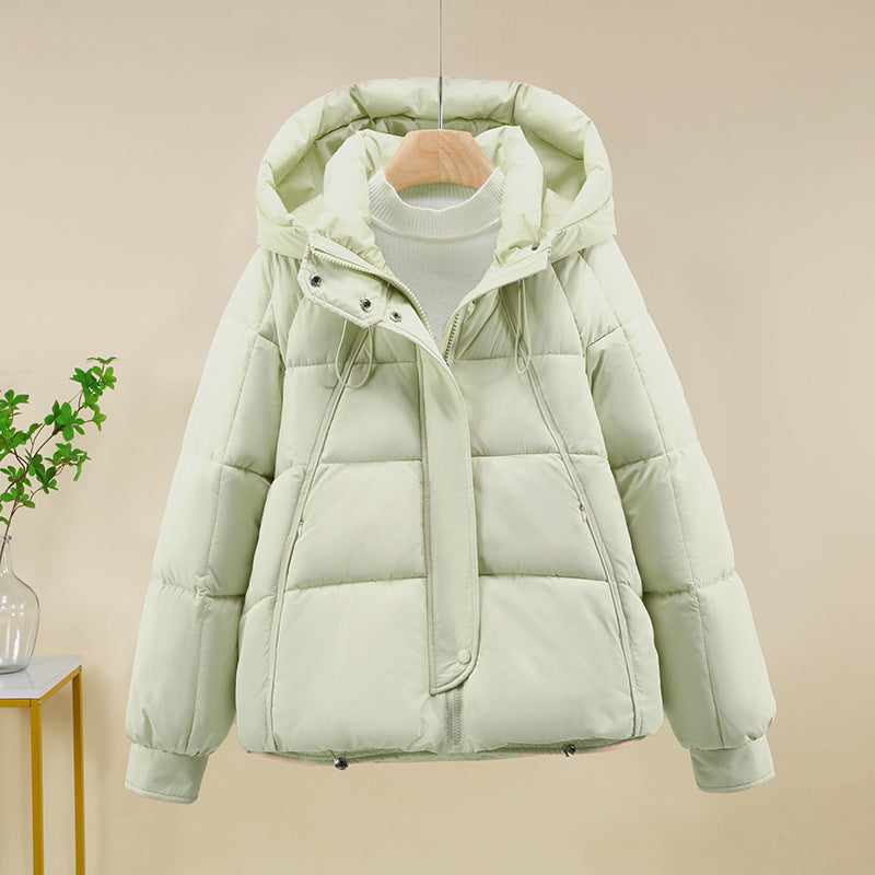 Damen hochwertige wattierte Funktionsjacke mit Kapuze und isolierenden Einsätzen EB