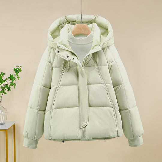 Damen hochwertige wattierte Funktionsjacke mit Kapuze und isolierenden Einsätzen EB