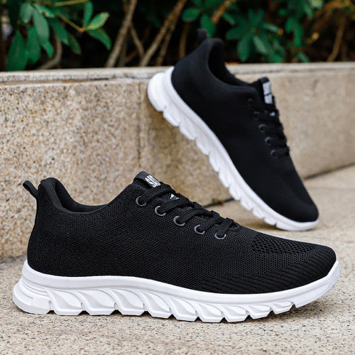 Damen Sportliche Fitness-Sneakers mit atmungsaktivem Mesh-Obermaterial EB