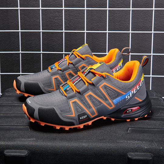 Damen Trailrunning-Schuhe mit atmungsaktiver Mesh-Oberfläche und robustem Sohlenprofil EB