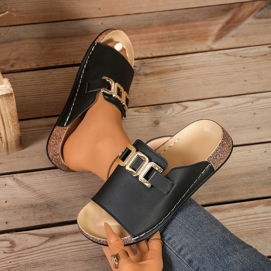 Damen Komfortabele und modische Slipper EB