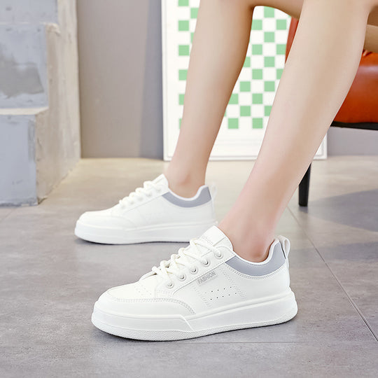 Damen Modische Sneaker mit strapazierfähigem Obermaterial und luftiger Sohle EB
