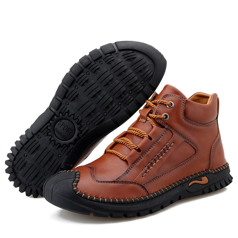 Herren Robuste und stylische Wanderschuhe mit rutschfester Sohle und atmungsaktiver Konstruktion EB