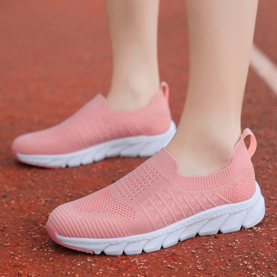 Damen Bequeme Slip-On Laufschuhe mit innovativer Flex-Technologie EB