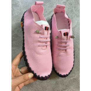 Damen  leichte Alltags-Slipper-Sneaker mit verdeckter Schnürung, elastischem Einstieg und griffiger Trailsohle EB