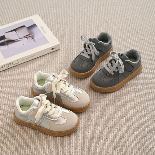 Damen sportliche Sneaker mit atmungsaktiver Oberfläche und modischem Design EB