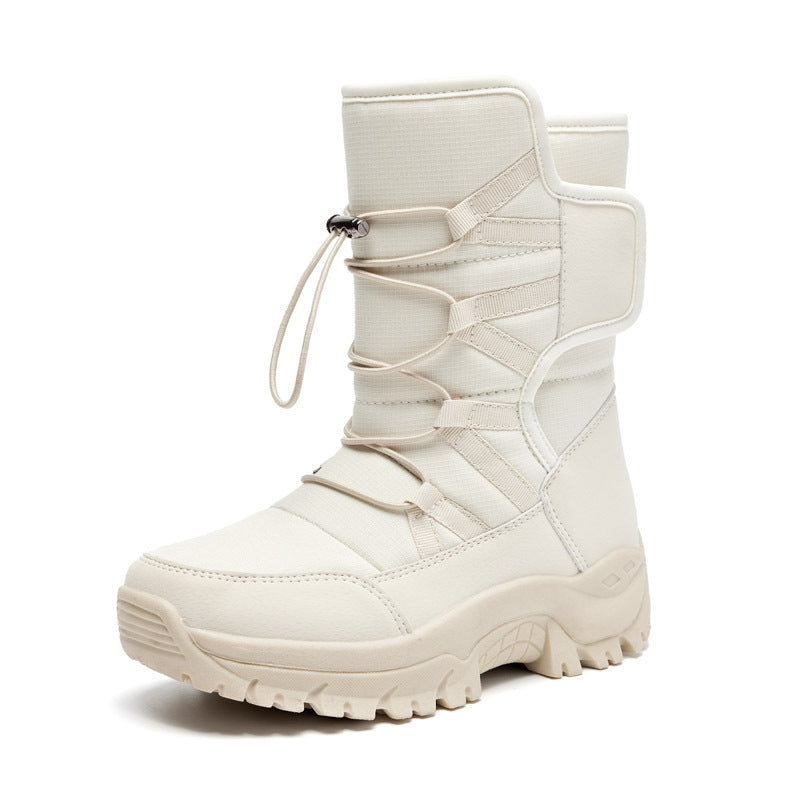 Damen Winter-Boots mit rutschfester Sohle und innovativem Schnellschnürsystem EB