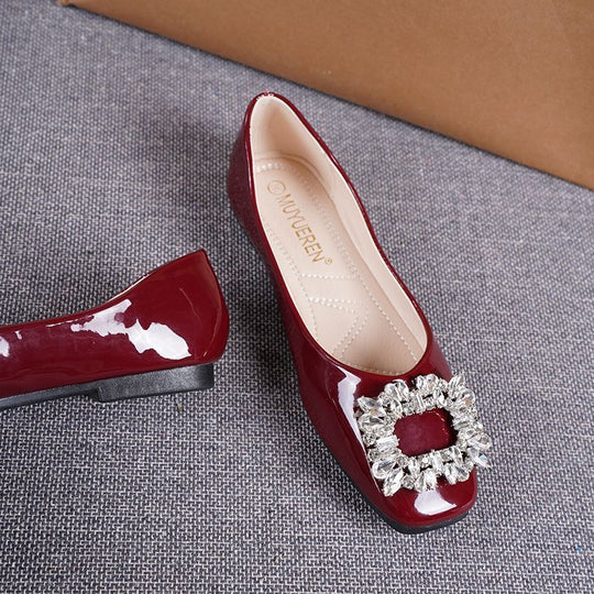 Damen Ballerinas mit extravagantem Schmuckdetail EB