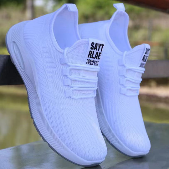 Damen Atmungsaktive und leichte Sneakers mit elastischem Design EB
