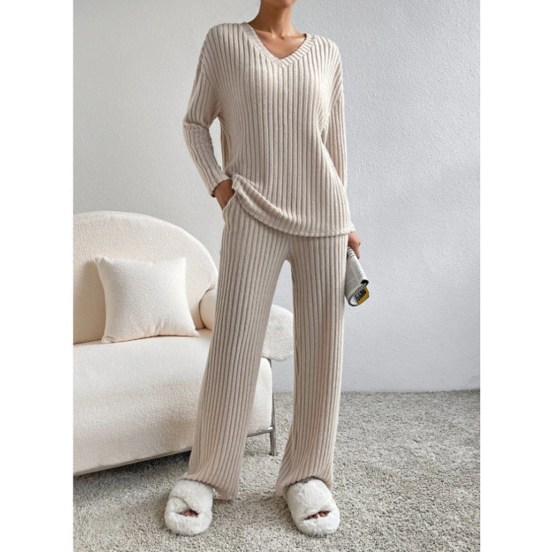 Damen bequemer Strickanzug EB