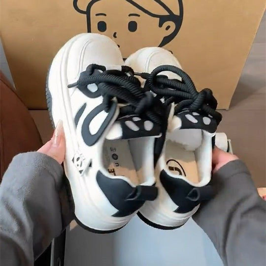 Damen modische Sneakers mit stabiler Sohle und einzigartigem Design EB
