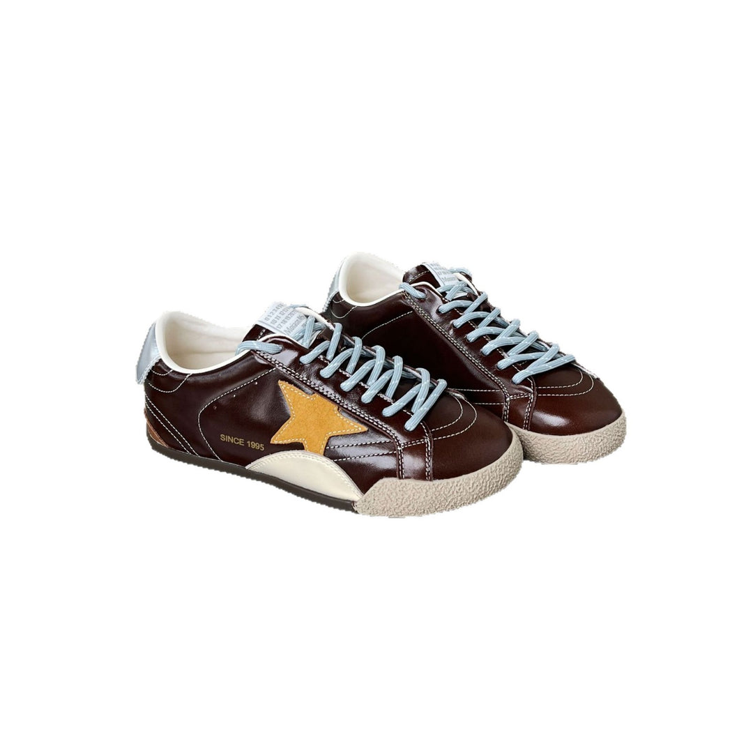 Damen Sneakers im sportlich-eleganten Design mit auffälligem Sternmotiv EB