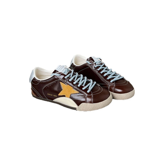 Damen Sneakers im sportlich-eleganten Design mit auffälligem Sternmotiv EB
