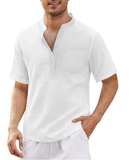 Herren Leichte Kurzarm-Hemd EB