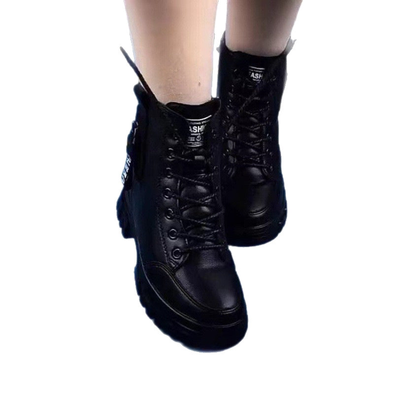 Damen Kuschelige Winterstiefel mit flauschigem Innenfutter und rutschfester Sohle EB