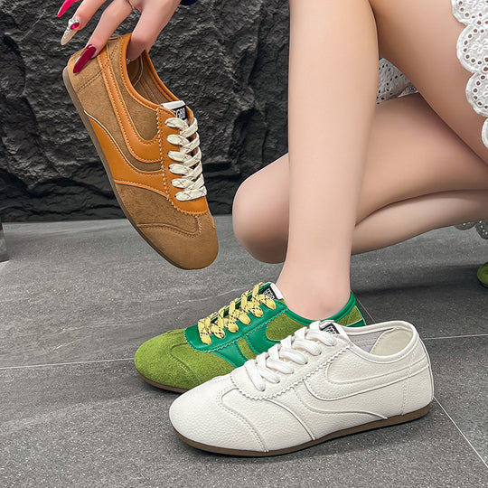 Damen Komfortable Sneakers im Retro-Stil mit atmungsaktiver Oberfläche EB