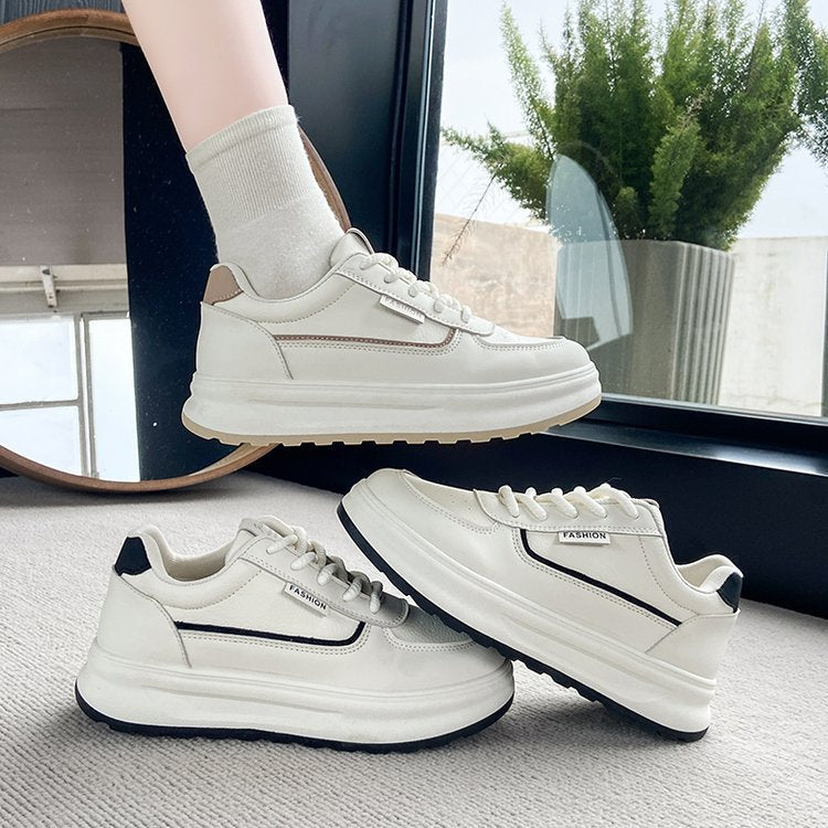 Damen sportliche Sneakers mit dämpfender Laufsohle und atmungsaktivem Obermaterial EB