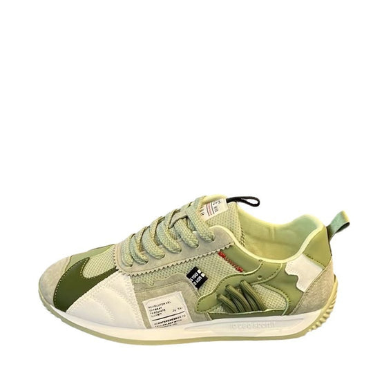 Damen sportliche Sneaker mit atmungsaktivem Design und gepolsterter Sohle EB