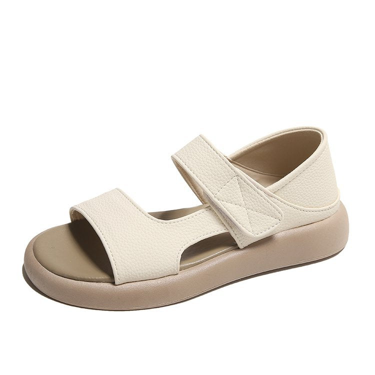 Damen Komfortable Klett-Sandalen EB