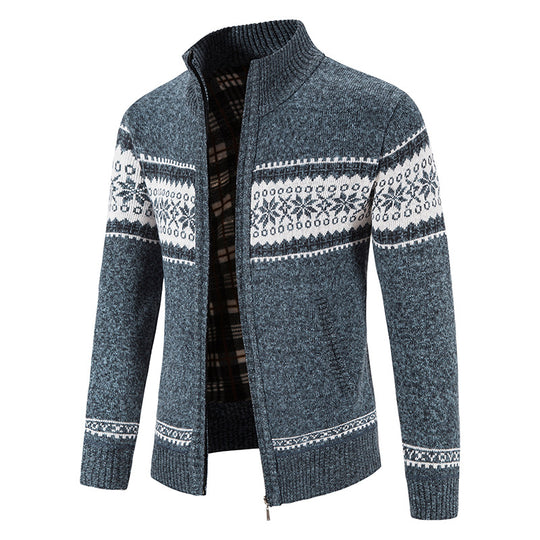 Herren Strickjacke mit zukunftsweisendem Design EB