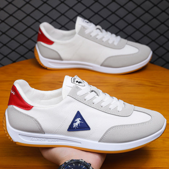 Damen Sportliche Leichtlauf-Sneaker mit rutschfester Sohle und atmungsaktivem Obermaterial EB