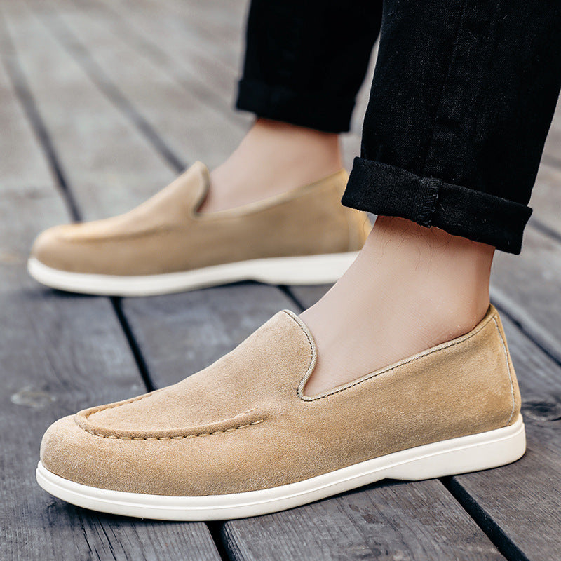 Damen Slip-On Mokassins aus weichem Wildleder EB