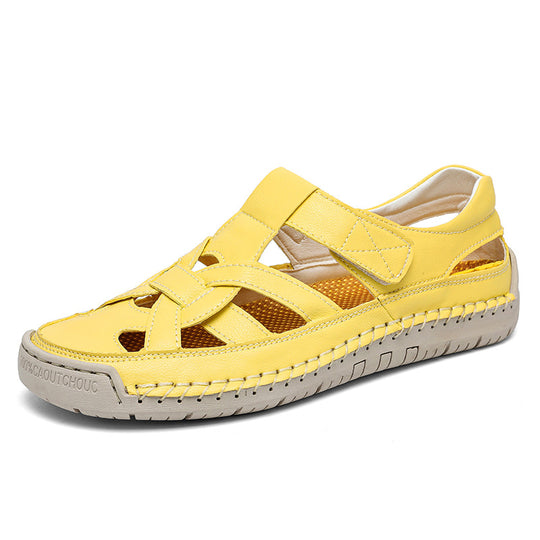 Damen Atmungsaktive und elegante Sandalen mit verstellbarem Riemen EB