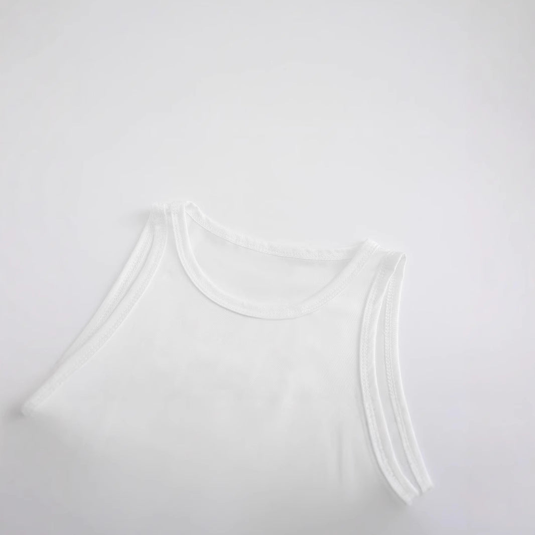 Damen Crop-Top mit aufregendem Herz-Motiv und modischem Schriftzug EB
