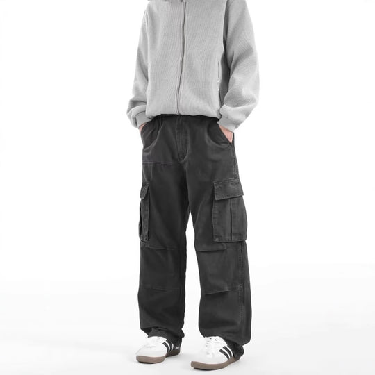 Herren Cargo-Hose mit strapazierfähigem Material und großzügigen Taschen EB