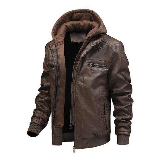 Herren jacke mit abnehmbarem Kapuzen-Innenfutter EB