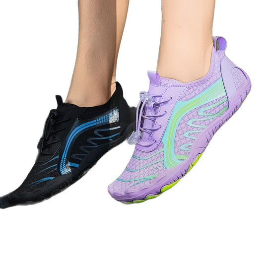Damen Aqua-Schuhe mit elastischem Schnellschnürsystem und rutschfester Sohle EB