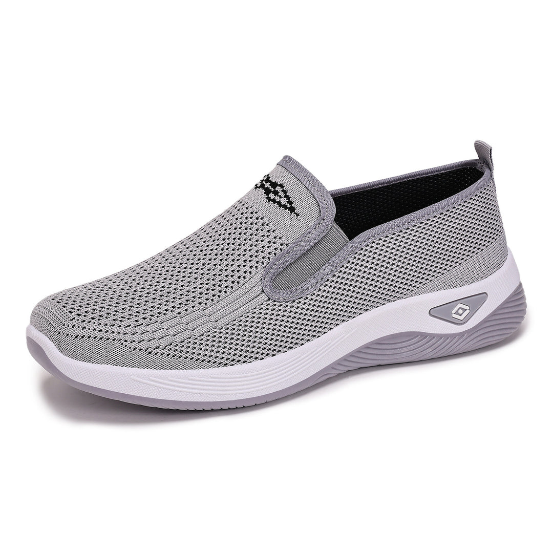 Damen Atmungsaktive Slip-On Sneakers mit flexiblem Obermaterial EB