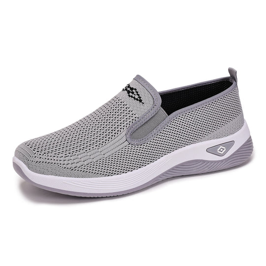 Damen Atmungsaktive Slip-On Sneakers mit flexiblem Obermaterial EB