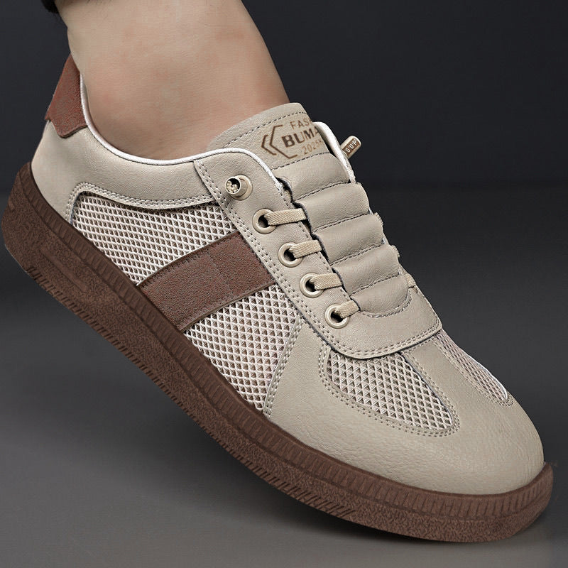 Damen Freizeit Sneakers mit atmungsaktiver Netzstruktur und rutschfester Sohle EB