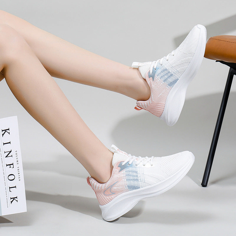 Damen Atmungsaktive Lauf-Sneaker mit flexiblem Dämpfungssystem EB