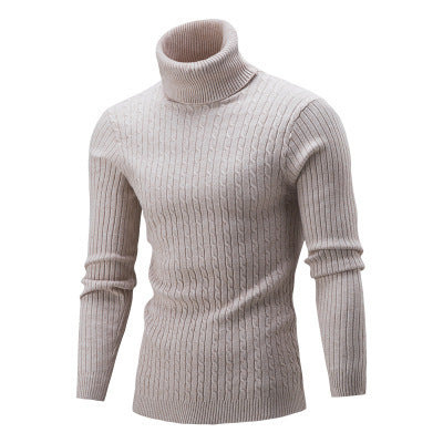 Herren Rollkragenpullover aus hochwertigem Strick EB