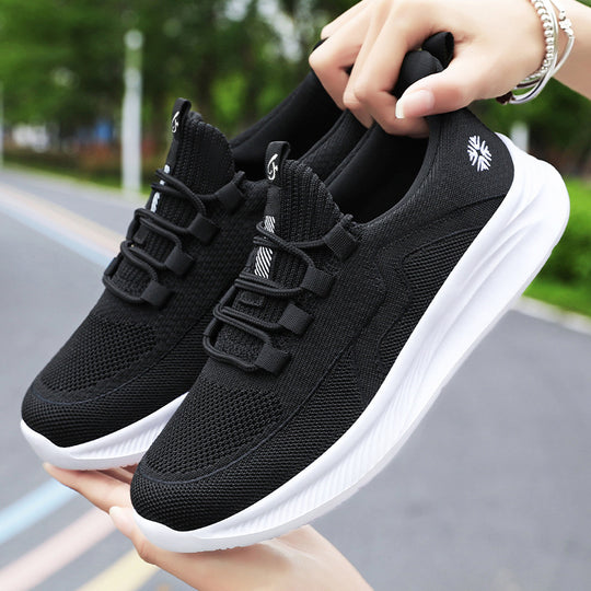 Damen Atmungsaktive Sportsneakers mit elastischem Obermaterial EB