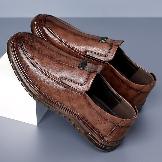 Herren Elegante Slip-On Schuhe aus qualitativ hochwertigem Leder EB