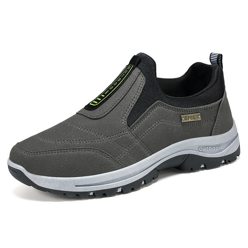 Damen komfortable Slip-On Freizeitschuhe mit rutschfester Sohle EB