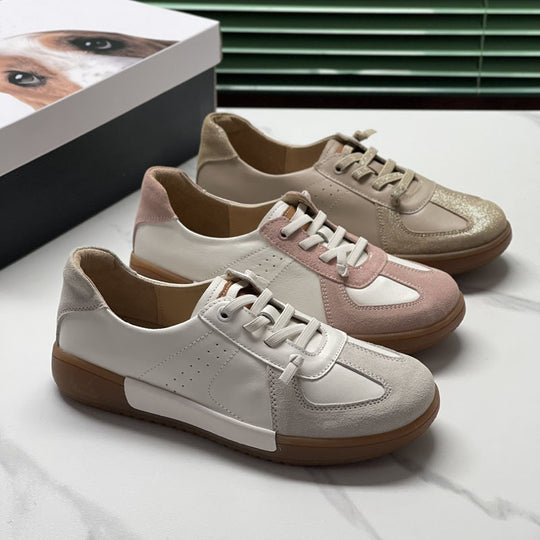 Damen Sportliche Sneaker mit eleganten Suede-Elementen EB
