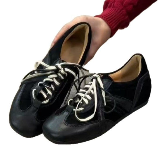 Damen modische Sportliche Sneaker mit atmungsaktiver Oberfläche und rutschfester Sohle EB