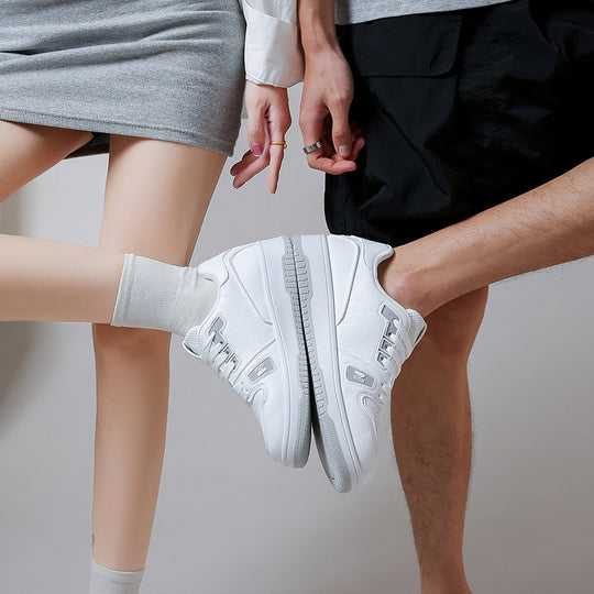 Damen hochmodische Sneaker mit atmungsaktiver Mesh-Oberfläche und dämpfender Sohle EB