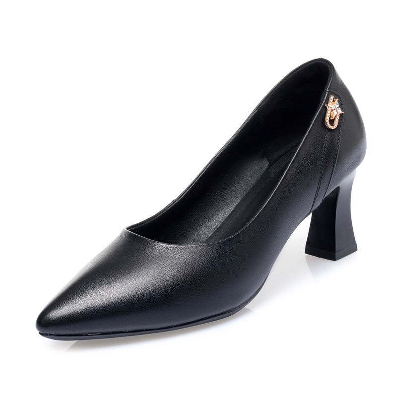Damen Elegante Absatzpumps mit modischem Design und komfortablem Blockabsatz EB