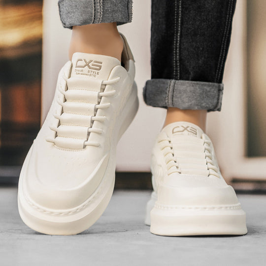 Damen modische Lifestyle Sneakers mit gepolsterter Sohle EB